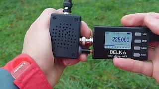 Belka ALLMODE vs Qodosen SR-286, Daytime, telescopic antenna