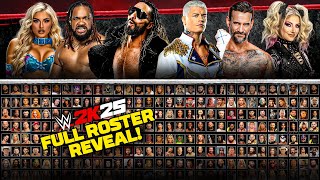 WWE 2K25: Official Roster Reveal | Raw, Smack Down, NXT plus Legends!