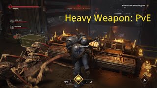 Heavy Weapon: PvE Operation - Warhammer 40000: Space Marine 2