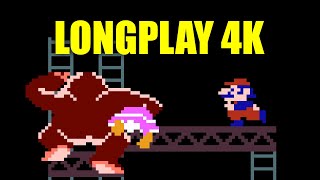 Donkey Kong: Original Edition | NES Longplay [4K UHD 60FPS]