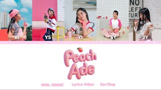 MAKER MUSIC - PEACH ADE(With. KINNIZ) Color Coded Lyrics