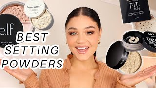 BEST SETTING POWDERS😍 Affordable + High-end (Blurring)