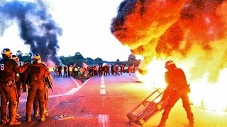 France strike chaos: \