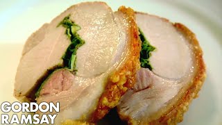 Roasted Rolled Pork Loin with Lemon and Sage | Gordon Ramsay