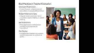 Dr. Timothy Gadson - Enhancing Performance and Growth: Effective Evaluation Strategies