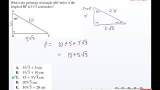 ACT Prep Units 6 and 7 Subtest Plane Geometry and Trigonometry