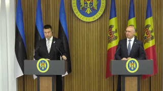 18.06.2018 - Conferință de presă// Premierii Pavel Filip și Jüri Ratas