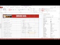 Advanced Microsoft Access 2013 Tutorial | Manually Configuring Combo Boxes
