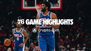 Sixers at Bulls | Embiid Returns to Action | 12.08.24