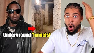 DIDDY'S UNDERGROUND $3X TUNNELS EXPOSED LIVE! REACTION!