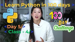 Learn Python in 100 days - Day: 5 Class: 4 - Project: Create a Password Generator
