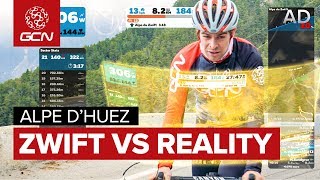 Alpe du Zwift VS Alpe d'Huez: Preparing For Reality?