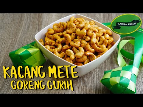 ⚓ Cara Menggoreng Mete Renyah Dan Gurih