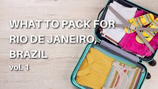 What to Pack for Rio de Janeiro, Brazil | Washcloths | Dani Styles