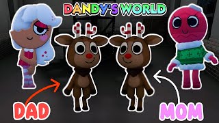 THE ENTIRE FAMILY PLAYS NEW CHRISTMAS EVENT UPDATE IN DANDYS WORLD @DrakesEpic ​⁠