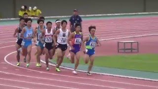 2015東北選手権 男子1500m決勝