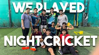 WE PLAYED LATE NIGHT CRICKET 🏏| THE CRICKET VLOG  PT. 1| ANUJ \u0026 YASH | SUNDAY LIFE