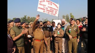 DGP declares open 11th Police Martyrs Memorial T-20 Championship in Kathua