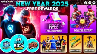 Happy New Year 2025 Free Rewards🤯🥳|Naruto Evo Bundle Full Review| Free Fire New Event | Ff New Event