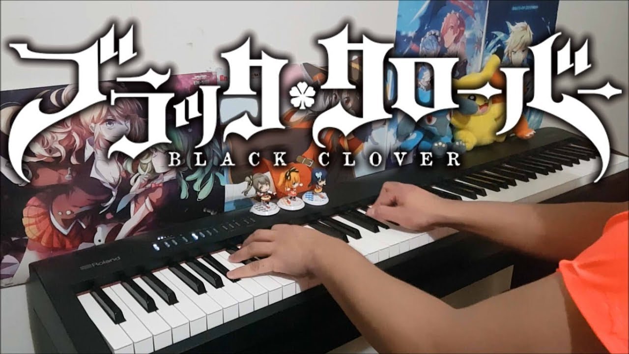 Black Clover Opening 3 Black Rover Piano W Lyrics Chords Chordify