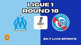 Watch Now: Marseille vs Strasbourg | Round 18 | Intense Ligue 1 Action on Sky Live Sports #live