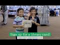 Sign Up for a Sno-Isle Libraries Card!