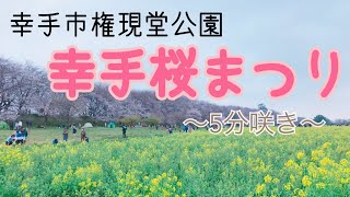 【お祭り】幸手桜まつり2019