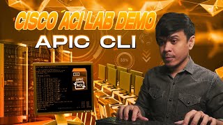 Cisco ACI Tutorials - APIC CLI Lab Demo Ep10