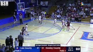 High School Girls Basketball - Lee County vs Owsley County - 12-17-2024