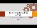 Java Virtual Machine (JVM) - Part II - Devsena Mishra