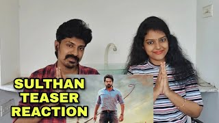Sulthan Official Teaser Reaction | Karthi, Rashmika | Bakkiyaraj Kannan | Tamil couple Reaction