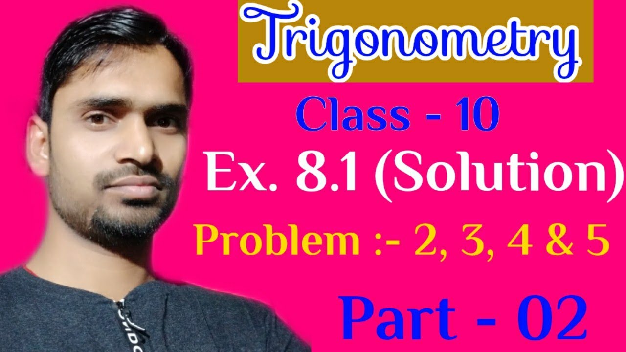 Trigonometry Class 10th|Concepts Of Trigonometric Ratios|NCERT Solution ...