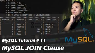 SQL Tutorial 11: JOIN Clause - CodeLikeLD Tagalog Tutorials