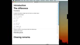 Plot Functions: Creating Functions