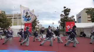 2022.にいがた総おどり祭り(新潟駅南口広場)北里三陸湧昇龍