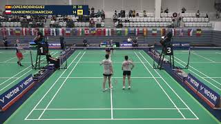 Match point - Lopez / Rodriguez vs Hankiewicz / Marczak - WD, SF - Hungarian Int. 2023