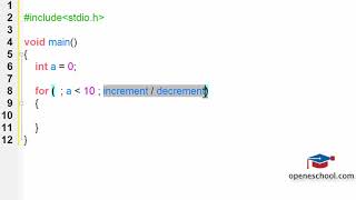 C Programming Basics - Skipping Parts Of For Loop