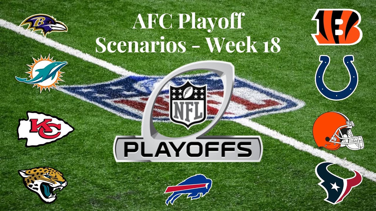 AFC Playoff Scenarios - Week 18: Chiefs, Ravens, And Bills Look To ...