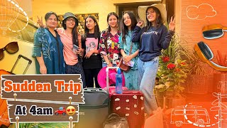 SUDDEN GIRLS TRIP TO ISLAMABAD 🚙 🧳 | Amazing View From Apartment 😍
