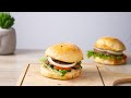 Beef Burger | Homemade Burger without Cheese