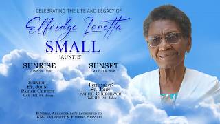 Celebrating the Life and Legacy of Elfridge Loretta Small - 'Auntie'