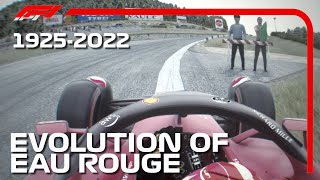 Evolution Of Eau Rouge, Raidillon F1 1925 - 2022