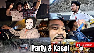 🕺Delhi to kasol ⛰️after party 😂lamba chle gye aaj tho 😵‍💫