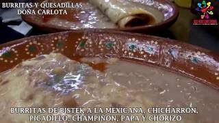 BURRITAS Y QUESADILLAS DOÑA CARLOTA - Mercado 18 de Marzo