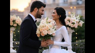 Dream wedding in Paris! Tuba Büyüküstün and Engin Akyürek: Romantic, luxurious, and exclusive!