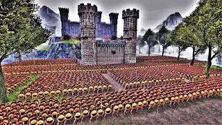 Epic invasion of Werewolves | Castle Siege - Ultimate Epic Battle Simulator