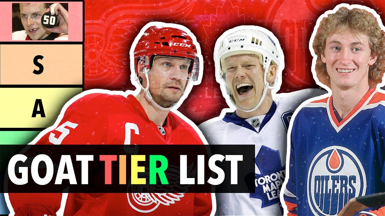 Ranking Every NHL Teams Greatest Player Of All Time On A Tier List ...