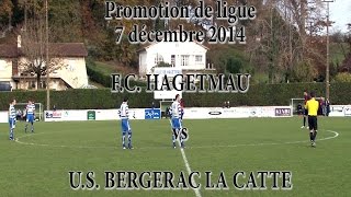 FC HAGETMAU vs US BERGERAC LA CATTE