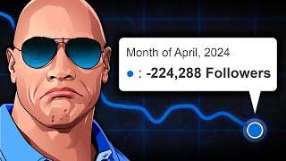 The Rock Is Losing Thousands Of Fans Per Hour. Why?