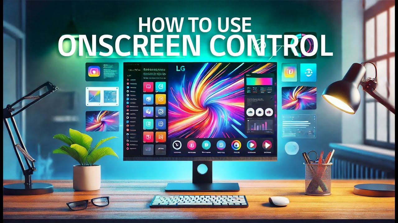 Lg Monitors How To Use Onscreen Control Youtube